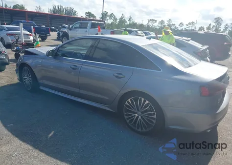 2017 Audi A6 2.0T Premium from USA, damaged, VIN WAUC8AFC1HN050902